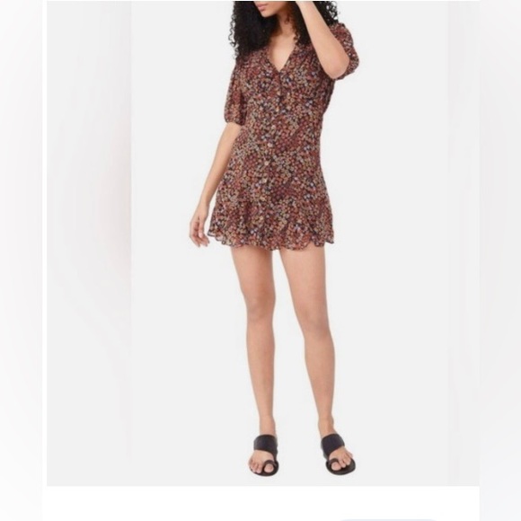 Free People Bonnie Floral Mini Dress - Picture 5 of 8